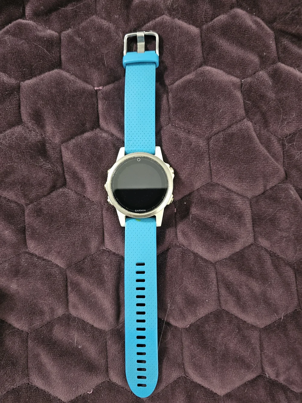 garmin Fenix 5S Silver Case with Light Gray Band - Sport GPS Smartwatch